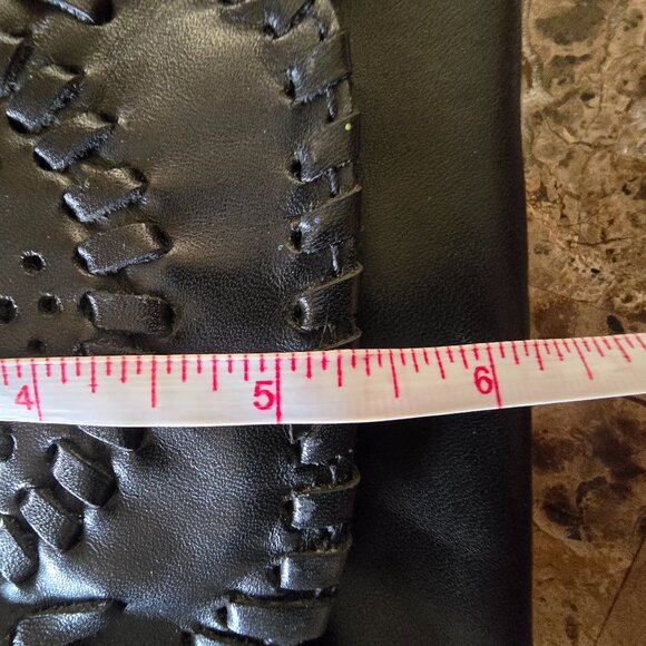 Jack Rogers “Lawn Party” Leather Clutch - Picture 14 of 16